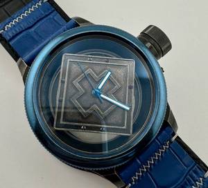 lot 130 image: Invicta Mens 52mm Wristwatch Quartz Diver w Boxes Runs
