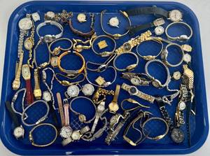lot 165 image: Ladies Wristwatch Lot Vintage & Modern Parts Repair Untested As Is