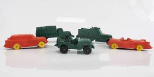 lot 209 image: Vintage Toy Car Lot - Military Vehicle