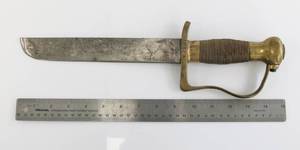 lot 207 image: Vintage Knife - 9 Inch Blade
