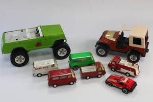 lot 248 image: Vintage Toy Car Lot of 8 - Tonka