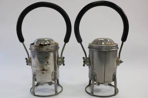 lot 240 image: Railroad Lanterns Lot of 2