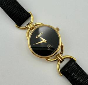 lot 293 image: Ladies Gucci Quartz Wristwatch Authentic Runs New Battery
