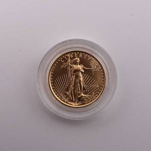 lot 284 image: 1994 American Gold Eagle $10 Dollar Coin