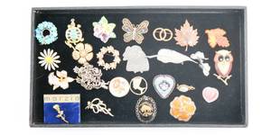 lot 271 image: Costume Jewelry Pin Lot of 25