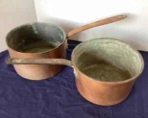 lot 60 image: Antique and Vintage Copper Kettles