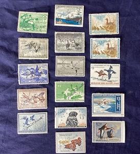 lot 145 image: Group of Federal Duck Stamps