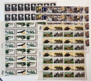 lot 110 image: Group of Mint Sheets #1