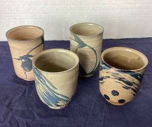 lot 180 image: Group of Richard Bresnahan Yunomi Tea Cups