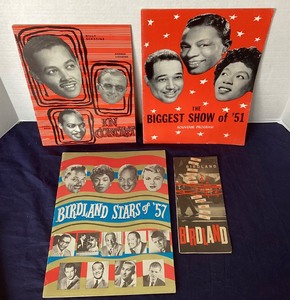 lot 205 image: Group of 8 Vintage Souvenir Programs