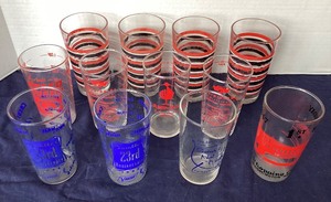 lot 220 image: Group of Vintage Premium Tumblers