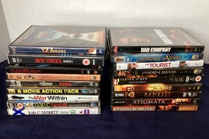 lot 256 image: Group of 35 DVDs (Mostly Action Movies)