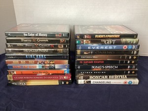 lot 258 image: Group 20 DVDs (Mostly Big Hits)