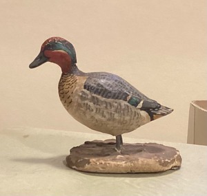 lot 144 image: Antique Miniature Duck Decoy