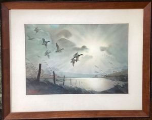 Les Kouba Original Watercolor Painting