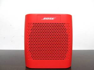 lot 126 image: Excellent Working BOSE Soundlink Color Speaker - Red