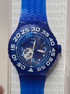 lot 180 image: Brand New SWATCH Watch - La Nave Va - Blue