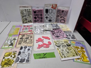 lot 183 image: Quality Estate Lot of Brand New Craft Stamping Sets