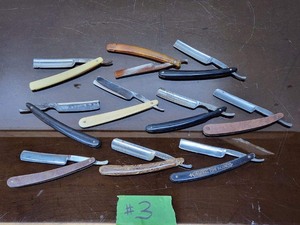lot 170 image: Lot of Antique Straight Razors #3