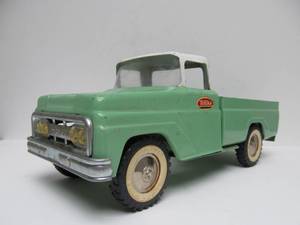 lot 199 image: Very Nice Vintage 1960s TONKA Mint Green Pickup Truck