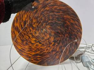 lot 275 image: Great Looking Large Art Glass Light Fixture