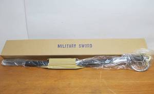 lot 236 image: Brand New Military Style SaberSword wSheath