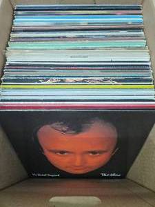 lot 412 image: Estate Lot of 40-50 Assorted Vintage Vinyl Records - Nice Condition