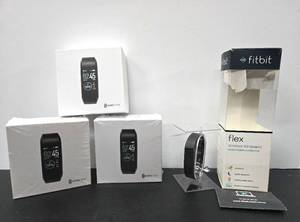 lot 336 image: 4 New Unused Wireless Health Bands Including Fitbit