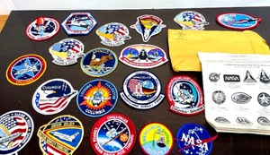 lot 320 image: Collection of Vintage NASA Patches