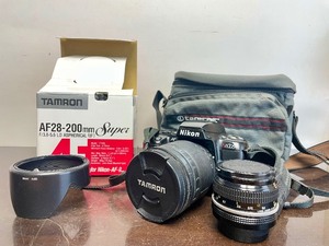 lot 145 image: Very Nice NIKON Model N6006 Film Camera wExcellent TAMRON Lens