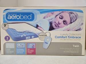 lot 367 image: Brand New AEROBED Luxury Collection Twin Sized Air Mattress
