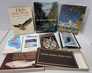 lot 392 image: Nice Estate Lot of Assorted Vintage etc Books on Nature