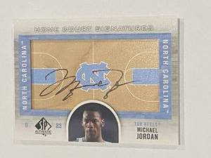 lot 2 image: Michael Jordan 2013 SP Upper Deck ON CARD AUTO