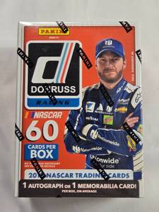 lot 22 image: 2018 NASCAR Donruss Racing Trading Cards Box
