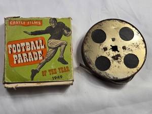 lot 23 image: 1949 Castle Films 16mm Football Parade of the Year Film Reel - No. 355