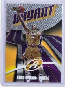 lot 67 image: Kobe Bryant 2004 Topps Finest Basketball Card No. 88