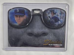 lot 79 image: Alex Rodriguez 1997 Shades Die Cut - Pinnacle 10 of 10