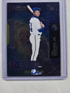 lot 82 image: Ken Griffey Jr. 2021 Skybox Metal Universe Champions No. 30