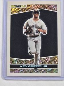 lot 106 image: Ken Griffey Jr. 1993 Topps Black Gold No. 33