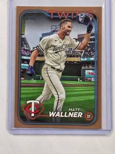 lot 117 image: Matt Wallner 2024 Gold Topps No. 91, Numbered 13952024