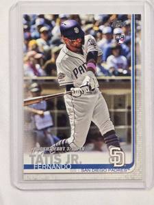 lot 140 image: Fernando Tatis Jr. Rookie Debut Card 2019 Topps Update Series  US56