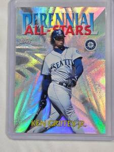 lot 141 image: Ken Griffey Jr. Insert 1999 Topps Perennial All-Stars No. PA1