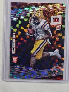 lot 157 image: JaMarr Chase Rookie Foil 2021 Panini Prestige Football No. 212