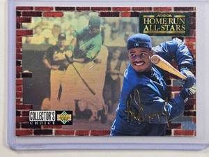 lot 181 image: Ken Griffey Jr. Gold Autographed 1994 Upper Deck Home Run All-Stars No. HA2
