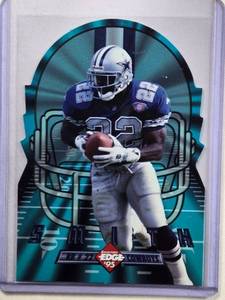 lot 188 image: Emmitt Smith Collectors Edge 95 Die Cut No. 10 of 12