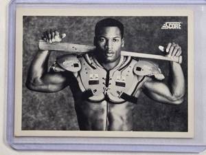 lot 251 image: Bo Jackson 1990 Score Baseball Card #697