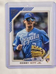 lot 257 image: Bobby Witt Jr. Rookie Card 2022 Topps Gallery No. 200