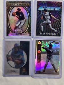 lot 268 image: Lot of 4 Alex Rodriguez Inserts