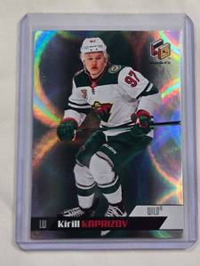 lot 286 image: Kirill Kaprizov Rookie 2020-21 Upper Deck Extended Series No. HG-1 HoloGrFX