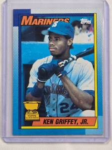 lot 296 image: Ken Griffey Jr. Rookie Cup Topps 1990 No. 336